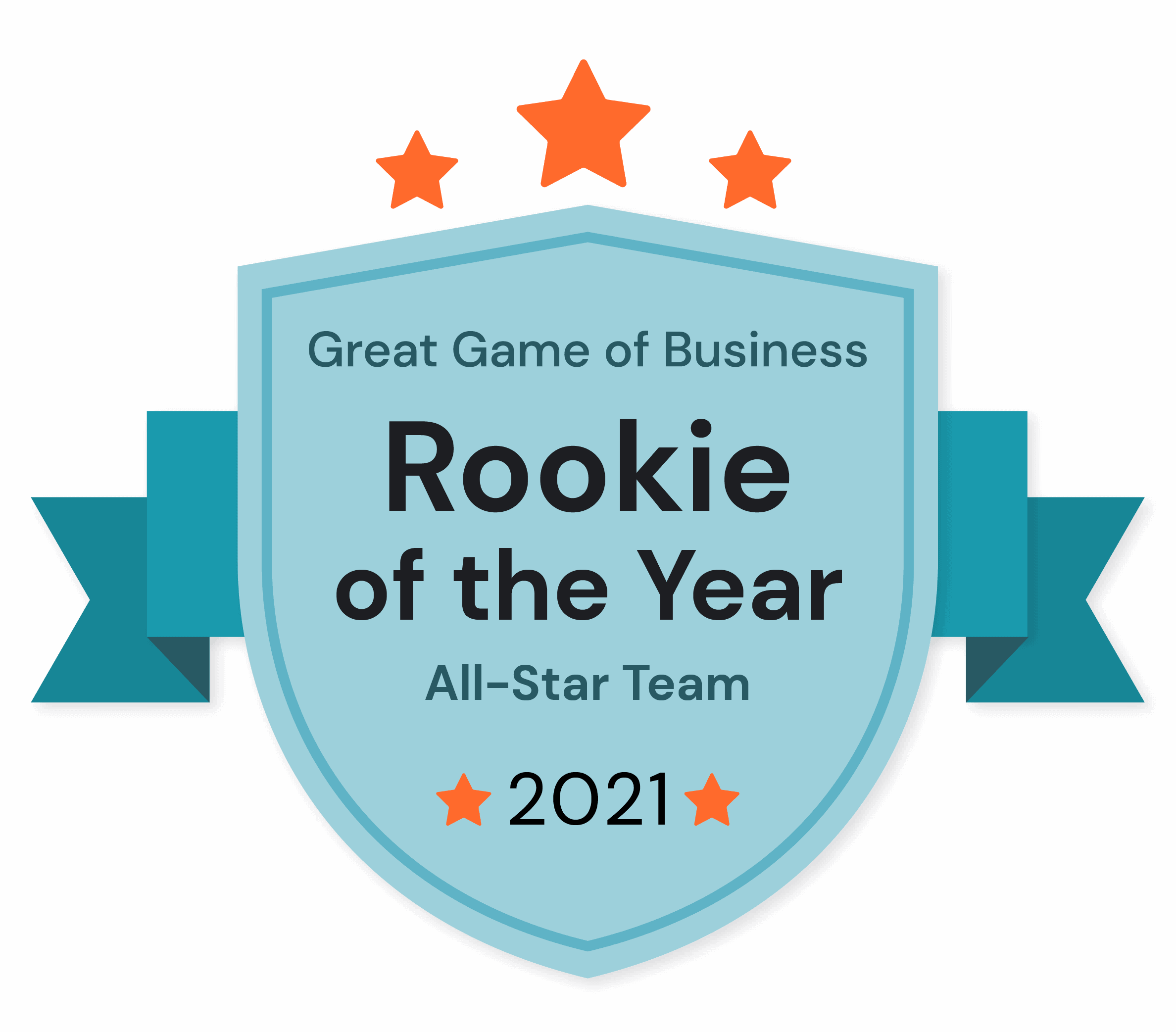 Great game of business rookie of the year all-star team 2021